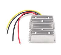 DANAIXZ DC to DC Boost Converter 12V to 24V 5A 120W High Power Voltage Step Up Module for Car Audio LED Lighting Solar Panels Aluminum Alloy Shell 74x74x32mm