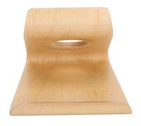 DANAIXZ Double Sided Walnut Tablet Stand Phone Holder Wooden Desktop Organizer for Office Home Use with Smooth Finish and Two Color Options (Light)