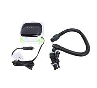 DANAIXZ Electric Paddle Board Pump High Speed Auto Off Portable Air Compressor with 6 Nozzles for Inflatable Kayak Boat Tent Mattress ABS Material Lightweight Compact Design