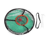 DANAIXZ Golf Chipping Net Three Sided Portable Hitting Practice Target Training Aid for Indoor Outdoor Golfers Nylon Material 24.4 Inch