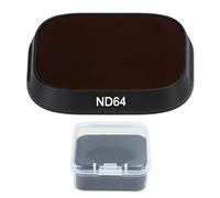 DANAIXZ ND Filter for Mini 3 Pro Professional Multilayer Nanometer Coating Anti Glare Anti Scratch Drone Camera Lens Enhances Photo and Video Quality for Aerial Photography Black (Nd64)