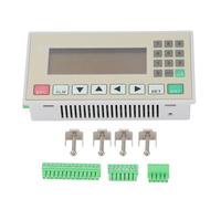 DANAIXZ OP320A 322MR PLC Text Display Module Industrial Control Board with RS485 Port 3.7 Inch STN LCD Screen Programmable HMI Panel for Automation Systems IP65 Front Panel