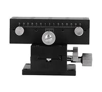 DANAIXZ Precision Sliding Stage Translation Table Aluminum Alloy Manual Fine Tuning Dovetail Guide Gear Rotating Smooth Operation for Optical Equipment Semiconductor Devices 90x40m