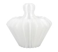 DANAIXZ Premium Coffee Filter Paper Assistant Press Cone Professional Brewing Tool for Pour Over Coffee Enthusiasts Durable PETG Material 75x70x30mm Size