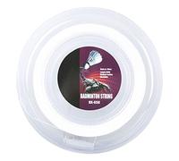 DANAIXZ PROFESSIONAL BADMINTON STRING 0.72mm 200m Reel Nylon High Elasticity Durable Racket String Line for Advanced Players Team Training Replacement (White)