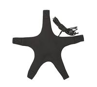 DANAIXZ Professional Football Training Belt Soccer Kick Trainer Waist Belt for Youth Adults to Improve Passing Ball Control Skills Adjustable Elastic Strap 2 12m Black Nylon