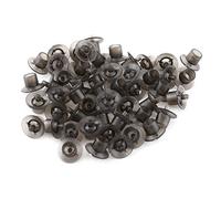 DANAIXZ Professional Queen Rearing Cell Cups 50pcs Premium Plastic Beekeeping Supplies for Hive Frame Queen Bee Breeding Tools Black 19x16mm