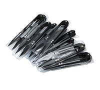 DANAIXZ Professional Spring Loaded Yarn Scissors U Shape SK5 High Carbon Steel Ultra Sharp Blades Thread for Cross Stitch Embroidery Sewing DIY Crafting 12 Pack