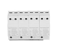 DANAIXZ Protector Arrester Device DIN Rail Mount Electronic Protection Module AC385V 5060HZ Flame Retardant Nylon Shell for Industrial Building Automation Security Monitoring Cente
