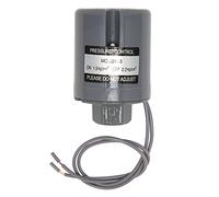 DANAIXZ Water Pressure Booster Pump Switch Zinc Alloy Durable High Pressure Controller for Self Priming Pumps Threaded Elbows 1.5 2.2bar 3/8NPT Inner Wire