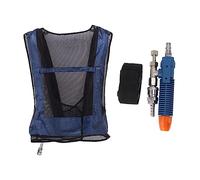 DANAIXZ Welding Air Conditioner Vest Compressed Cooling Waistcoat with Adjustable Temperature Control for Industrial Workers Metallurgy Forging Size Oxford Cloth Nylon Material