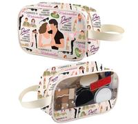Dance 80s Movie Inspired Dirty Makeup Bag I Carried a Watermelon Dancing Lover Gift Travel Toiletry Bag Organizer Pouch Cosmetic Bag (Dance LIKE tm*)