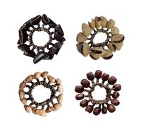 Dance Accompaniment Bracelet, Natural Fruit Rattle Stick, Sound Therapy Instrument,SET