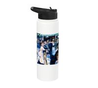 Dance at Moulin de la Galette | Pierre-Auguste Renoir Stainless Steel Insulated Water Bottle