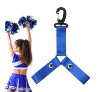 Dance Bag Pom Poms Holder | Button Organizer with Button Hanger for Backpack Pom Poms - for Cheerleading, Competition, Game, Team Event, School Activities,