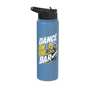 Dance Bar Nightlife Gaming Dice Stainless Steel Insulated Water Bottle