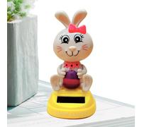 Dance Bunny Solar Powered - Solar Powered Car | Easter Bunny Dance Toy Solar Powered Dancing Bunny Solar Powered Solar Energy Bobbing Head, Cute School