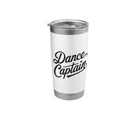 Dance Captain Dancer Leader Dancing Team Retro Choreograoher Stainless Steel Insulated Tumbler