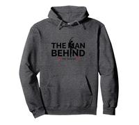 Dance Dads: The Man Behind The Dancer Pullover Hoodie, Adult Unisex, Dark Heather Grey, M