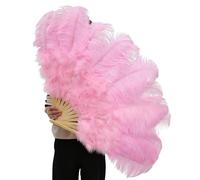 Dance Fans, 13 Branches Folding Craft Accessories, Slamming Fans for Dance Online | Party Wedding Festival Theater Scene Burlesque Photography Church