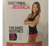 Dance Fitness With Jessica -- Fun Dance Routines --- 20 Songs Squats Jumps kicks Burpes and more