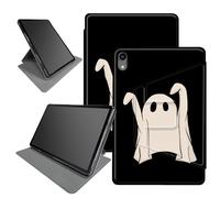 Dance Ghosts Case for iPad 10th Gen 10.9 inch 2022 Release (Model Number: A2696 A2757 A2777), 360 Degree Rotating Folding Stand Multiple Viewing Angles Case with Auto Sleep/WAK