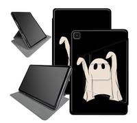 Dance Ghosts Case for Samsung Galaxy Tab A7 Lite 8.7 inch 2021 Release (Model: SM-T220/T225/T227), 360 Degree Rotating Folding Stand Multiple Viewing Angles Case with Auto Sleep/Wake