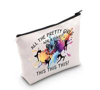 Dance Gift Dance Girls Zipper Pouch Dance Era Gift All The Pretty Girls Walk Like This Cosmetic Bag (Dance ERA UK)