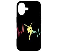 Dance Girl Heart Beat Dancing Dancer Ballet Phone Case for iPhone 17