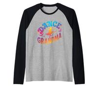 Dance Grandma of A Dancer Grandmother, Happy Mother's Day Raglan Baseball Tee
