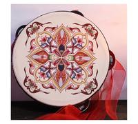 Dance Hand Drum Stage Performance Ethnic Photography Props Beat Drums On The Tambourine(Color-07)