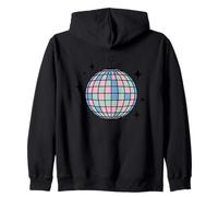Dance It Out Disco Ball Zip Hoodie