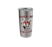 Dance Like Nobody's Watching Dalmatian Fun Stainless Steel Insulated Tumbler