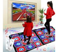 Dance Mat for Adult Kids Sale, Dance Mat for Girls Dance Mat for TV Computer User Electronic Music Dance Mat 100 in Music 60 Sensory Games Plug and Play with Remote (165cm X 90cm)