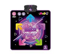 Dance Mat for Girls Kids,Dance Mat Toys,3 Challenge Levels Built-in 8 Musics Kids Dances Mats,Light Up Music Dance Pad with Bluetooth,Xmas for Gift 3-12 Year Girls Boy (F)