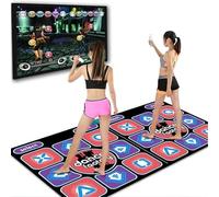 Dance Mat for Girls, Kids Dance Mats Toys for Kids with 60 Games & 200 Songs, Electronic Danc/e Ma/t for TV & Computer, Double Danc/e Ma/t Dancing Game, Christmas & Birthday Gift for Boys & Girls