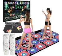 Dance Mat for Kids, Interactive Light Up Mat with 100 Songs, 5 Game Modes for TV & Computer, Perfect Christmas or Birthday Gift