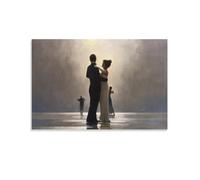 Dance Me To The End Of Love by Jack Vettriano Wall Art Prints On Canvas Wall Art Scroll Picture Print For Walls Decor Home Posters 24x36inch(60x90cm)