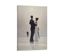 Dance Me To The End Of Love by jack_vettriano Wall Art Prints Poster (3) Wall Art Poster Scroll Canvas Painting Picture Living Room Decor Home 08x12inch(20x30cm)