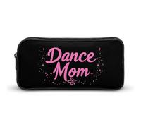 Dance Mom Pen Holder Pouch Large Storage Pencil Case with Zippered Stationery Bag Office