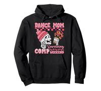 Dance Mom Surviving Comp Weekend Skeleton Coffee Mothers Day Pullover Hoodie