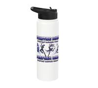 Dance Motivational Quote Dancer Dancing Competition Stainless Steel Insulated Water Bottle