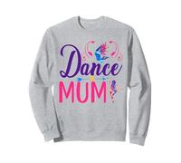 Dance Mum Groovy Pink Splash Dancing Practice Mum Of Dancer Sweatshirt