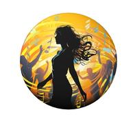 Dance Music Custom Pins 5 PCS, Personalized Photo Buttons, Metal Pinback Button Badges for Backpacks, Hats, Funny Backpack Pins Aesthetic Lapel Badge Pins Gifts for Men Women, One Size, Metal, no