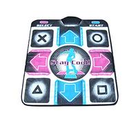 Dance Pad,Dance Mat for TV - Plug and Play, Double Person Non-Slip Dancing Pad Mat For Console Game Girls, Birthday Gifts Dancing Game Adults Girls Boys (Pink-B)