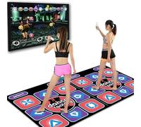 Dance Pad,Dance Mat for TV - Plug and Play, Double Person Non-Slip Dancing Pad Mat For Console Game Girls, Birthday Gifts Dancing Game Adults Girls Boys (AV Interface)