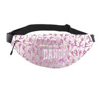 Dance Recital Gift Ballerina Gift Dancing Competition Present Dance Mom Fanny Pack Ballet Dancer Waist Bag, Dance Mom WB, Multifunctional