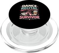 Dance Recital Survival Backstage Dad Dance Parents Humor PopSockets PopGrip for MagSafe