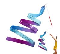 Dance Ribbon - fiberglass, nylon, Gradient Twirling, Effortless Handling | Creative Play Core Ribbon Dancer Wands, Twirling Flow Toy for Parties Classrooms Talent Shows