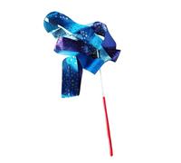 Dance Ribbon - Glittering Rainbow Movement Stick, Lightweight Flowing Ribbon Dancer, Flexible Tool Artistic Exercises, Visual Party Practice Equipment Classrooms Talentens